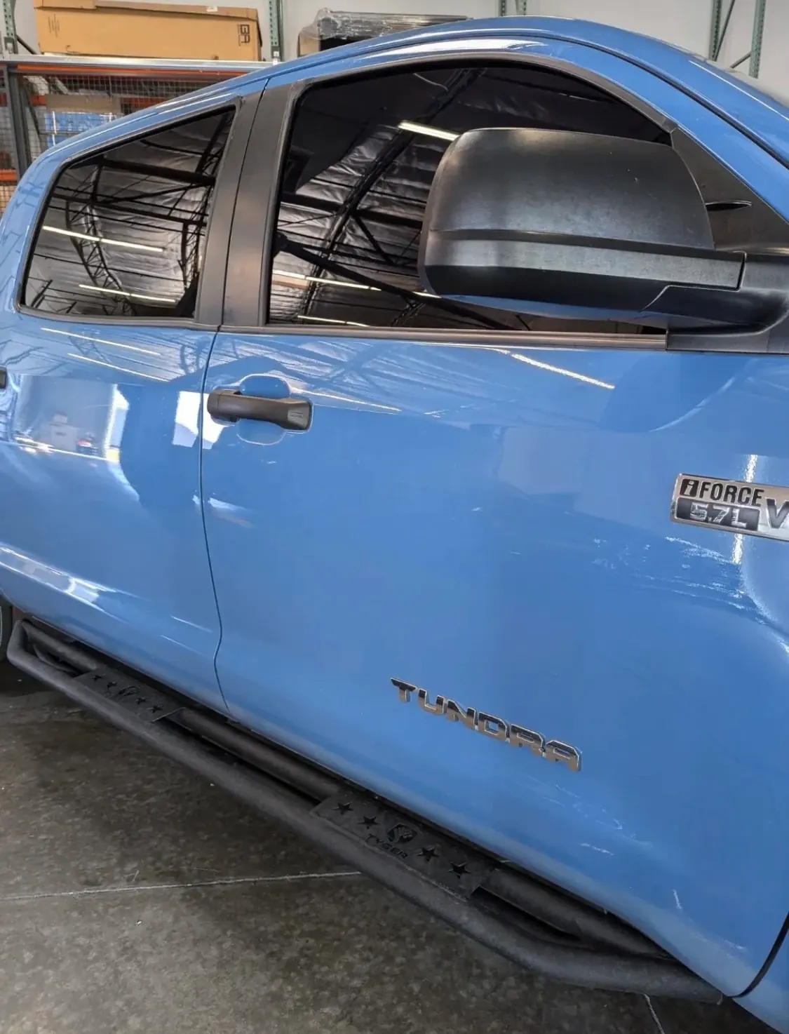 Toyota Tundra — window tint