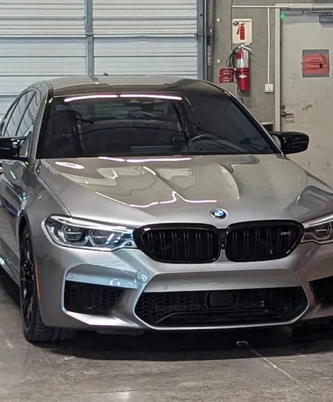 BMW M5 ceramic finish